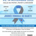 AVIVO et Diabètevaud à MOUDON – 14 nov. – Salle du POYET